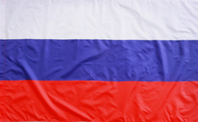 Флаг 90*145 см  России , полиэфирный шёлк